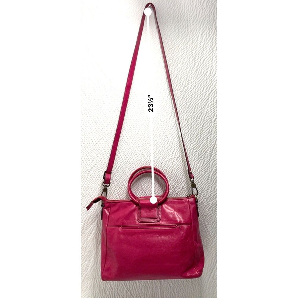 HOBO Sheila Medium Satchel in Fuschia - Picture 9 of 11